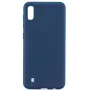 Evelatus Samsung Galaxy A10 Nano silicone hoesje Soft Touch TPU donkerblauw