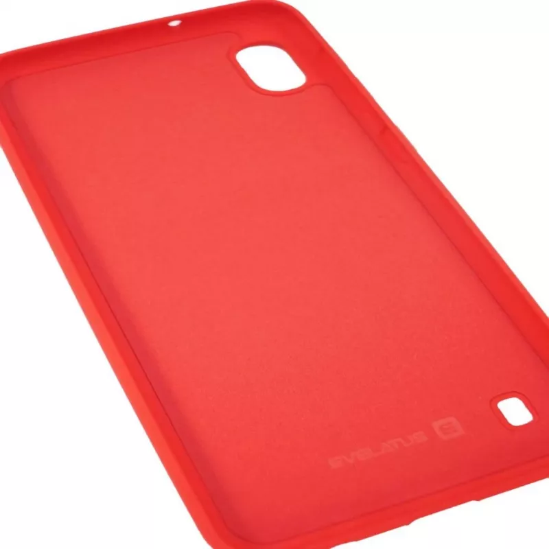 Evelatus Samsung Galaxy A10 Nano Silicone Case Soft Touch TPU rood