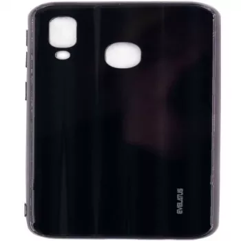 Evelatus Samsung Galaxy A10 Water Ripple Full Color Electroplating Gehard Glas Screenprotector Zwart