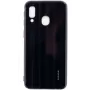 Evelatus Samsung Galaxy A10 Water Ripple Full Color Electroplating Gehard Glas Screenprotector Zwart