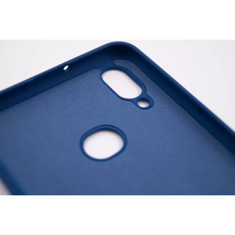 Evelatus Samsung Galaxy A10S Nano Siliconen Hoesje Soft Touch TPU Blauw