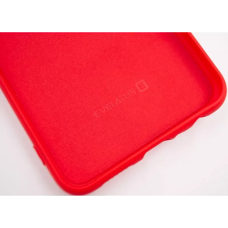 Evelatus Samsung Galaxy A10s nano siliconen hoesje soft touch TPU rood