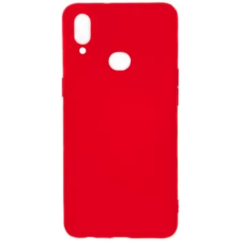 Evelatus Samsung Galaxy A10s nano siliconen hoesje soft touch TPU rood