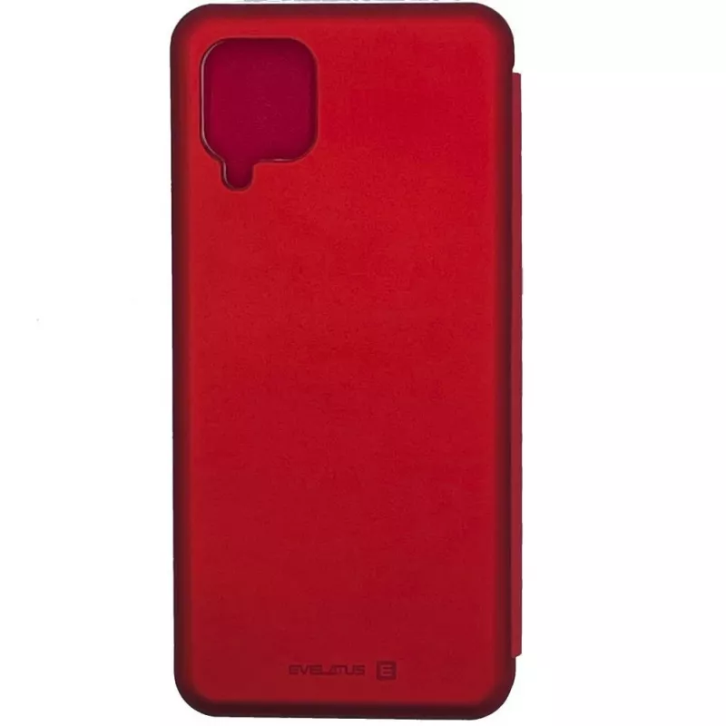 Evelatus Samsung Galaxy A12/M12 boekhoesje rood