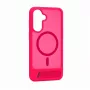 Evelatus Samsung Galaxy A17 4G / A17 5G gerubberd MagSafe-hoesje met standaard, roze