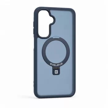 Evelatus Samsung Galaxy A17 4G / A17 5G Shield-hoesje met MagSafe & standaard, mat navyblauw