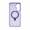 Evelatus Samsung Galaxy A17 4G / A17 5G Shield-hoesje met MagSafe & standaard, matte ring, lavendelpaars