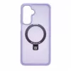 Evelatus Samsung Galaxy A17 4G / A17 5G Shield-hoesje met MagSafe & standaard, matte ring, lavendelpaars