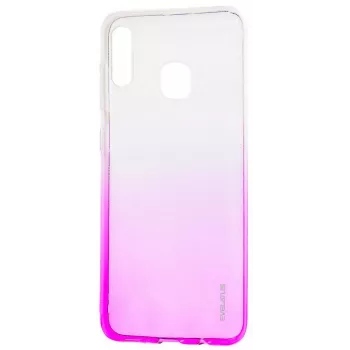 Evelatus Samsung Galaxy A20e gradient TPU hoes rozerood