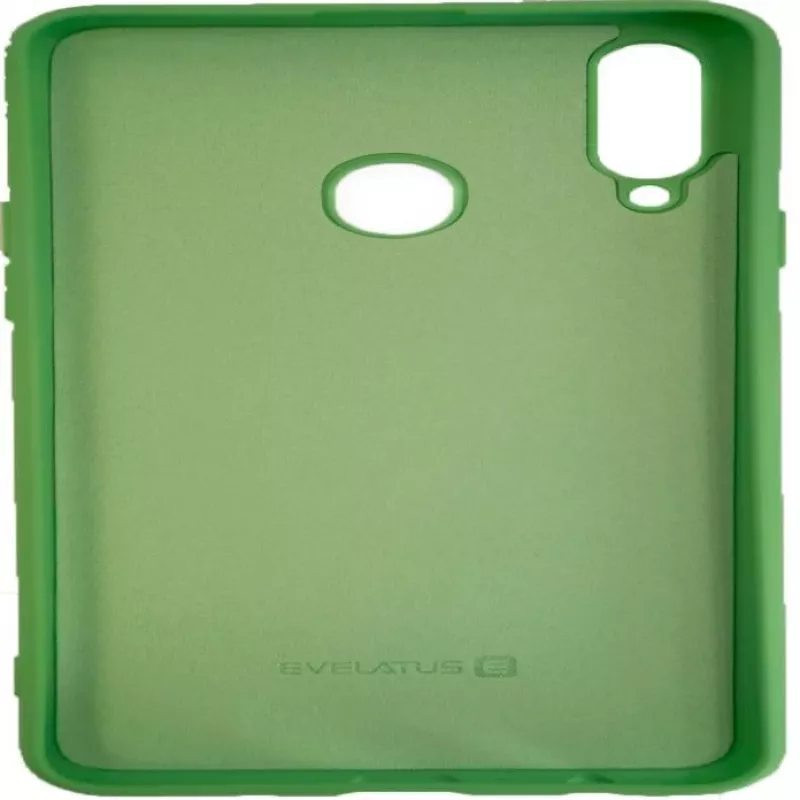 Evelatus Samsung Galaxy A20s Nano Siliconen Case Soft Touch TPU Groen