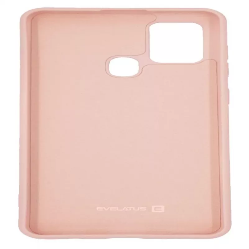 Evelatus Samsung Galaxy A21s Nano Siliconen Case Soft Touch TPU Beige