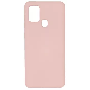 Evelatus Samsung Galaxy A21s Nano Siliconen Case Soft Touch TPU Beige