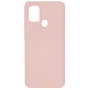 Evelatus Samsung Galaxy A21s Nano Siliconen Case Soft Touch TPU Beige