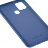 Evelatus Samsung Galaxy A21s nano silicone case soft touch TPU blauw