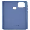 Evelatus Samsung Galaxy A21s nano silicone case soft touch TPU blauw