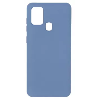 Evelatus Samsung Galaxy A21s nano silicone case soft touch TPU blauw