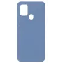 Evelatus Samsung Galaxy A21s nano silicone case soft touch TPU blauw