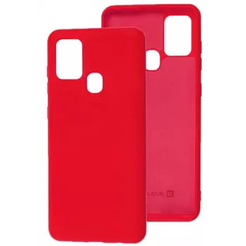 Evelatus Samsung Galaxy A21s Nano Silicone Case Soft Touch TPU rood