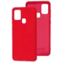 Evelatus Samsung Galaxy A21s Nano Silicone Case Soft Touch TPU rood