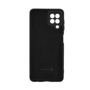 Evelatus Samsung Galaxy A22 4G Nano silicone hoesje Soft Touch TPU zwart