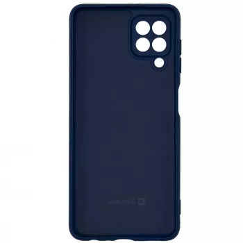 Evelatus Samsung Galaxy A22 4G Nano Silicone Case Soft Touch TPU marineblauw