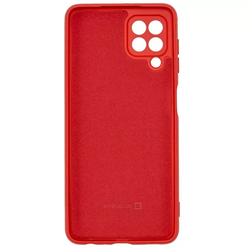 Evelatus Samsung Galaxy A22 4G Nano silicone hoesje Soft Touch TPU rood