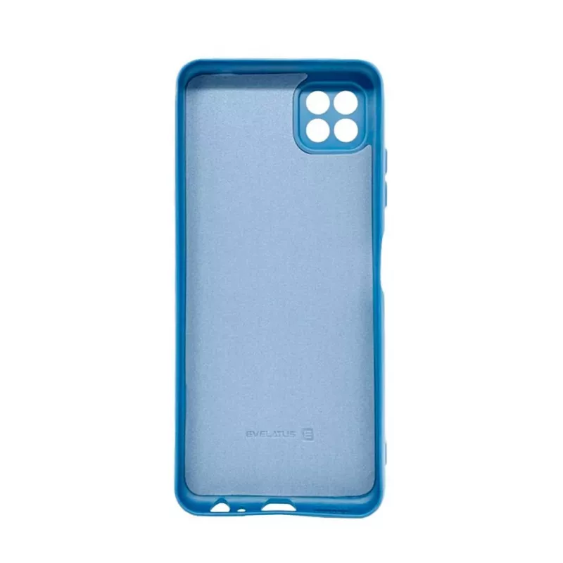 Evelatus Samsung Galaxy A22 5G Nano silicone hoesje Soft Touch TPU navy blue