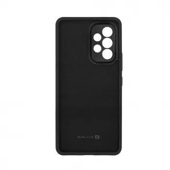 Evelatus Samsung Galaxy A23 4G / A23 5G nano siliconen hoesje soft touch TPU zwart