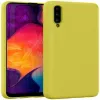 Evelatus Samsung Galaxy A30s/A50/A50s Nano Siliconen Hoesje Soft Touch TPU Geel