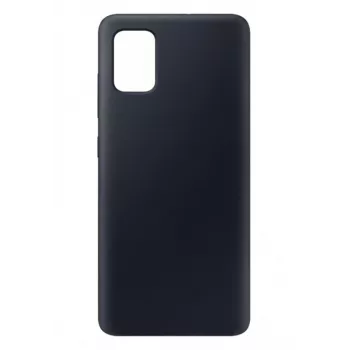 Evelatus Samsung Galaxy A31 Nano silicone hoesje Soft Touch TPU zwart