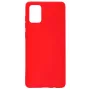 Evelatus Samsung Galaxy A31 nano siliconen hoesje soft touch TPU rood