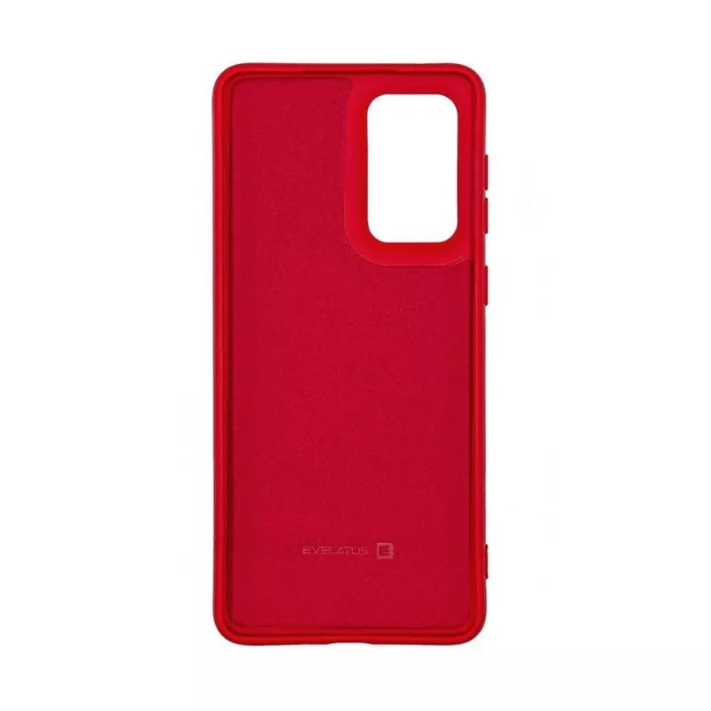 Evelatus Samsung Galaxy A33 5G Nano Siliconen Hoesje Soft Touch TPU Rood