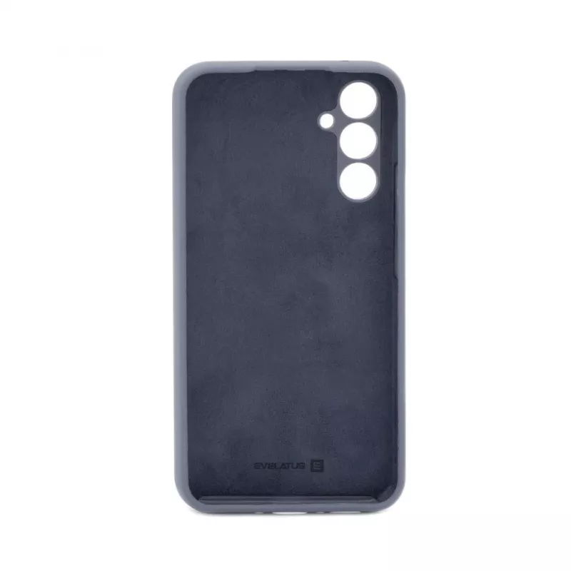 Evelatus Samsung Galaxy A34 5G premium soft-touch siliconenhoesje middernachtblauw