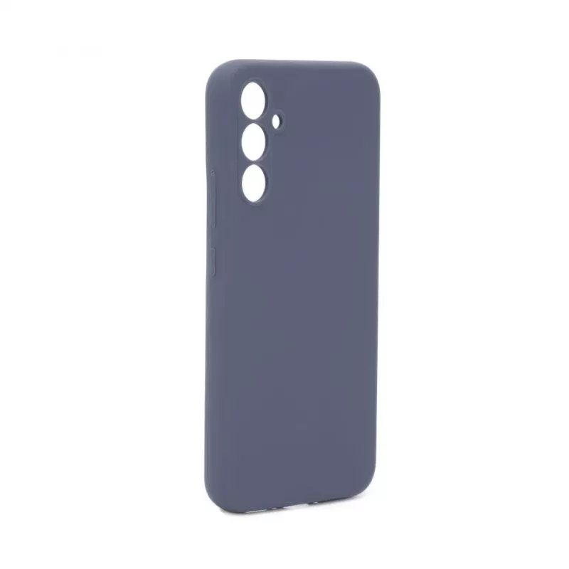 Evelatus Samsung Galaxy A34 5G premium soft-touch siliconenhoesje middernachtblauw