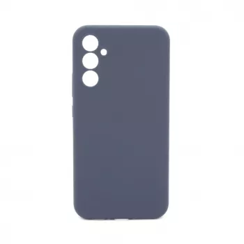 Evelatus Samsung Galaxy A34 5G premium soft-touch siliconenhoesje middernachtblauw