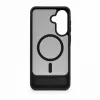 Evelatus Samsung Galaxy A37 / A36 gerubberd MagSafe-hoesje met standaard zwart