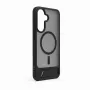 Evelatus Samsung Galaxy A37 / A36 gerubberd MagSafe-hoesje met standaard zwart