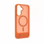 Evelatus Samsung Galaxy A37 / A36 gerubberd MagSafe-hoesje met standaard oranje