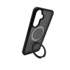 Evelatus Samsung Galaxy A37 / A36 hoesje met MagSafe & standaard, matte ring, zwart