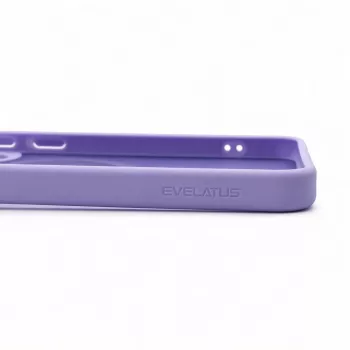Evelatus Samsung Galaxy A37 / A36 Shield Case met MagSafe & standaard matte ring lavendelpaars L