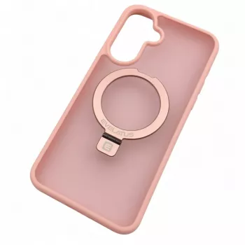 Evelatus Samsung Galaxy A37 / A36 Shield Case met MagSafe & standaard, mat, lichtroze