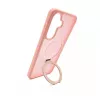Evelatus Samsung Galaxy A37 / A36 Shield Case met MagSafe & standaard, mat, lichtroze