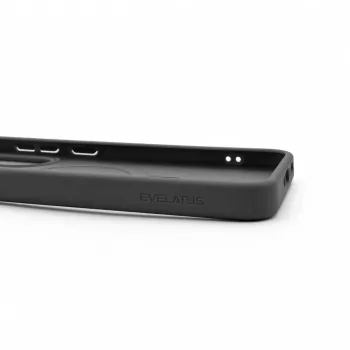 Evelatus Samsung Galaxy A37 / A36 Shield-hoesje met MagSafe & standaard, mat rookgrijs