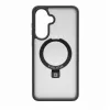 Evelatus Samsung Galaxy A37 / A36 Shield-hoesje met MagSafe & standaard, mat rookgrijs