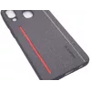 Evelatus Samsung Galaxy A40 Back Cover Siliconen Hoes Grijs