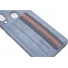 Evelatus Samsung Galaxy A40 Cubit blauwe back cover
