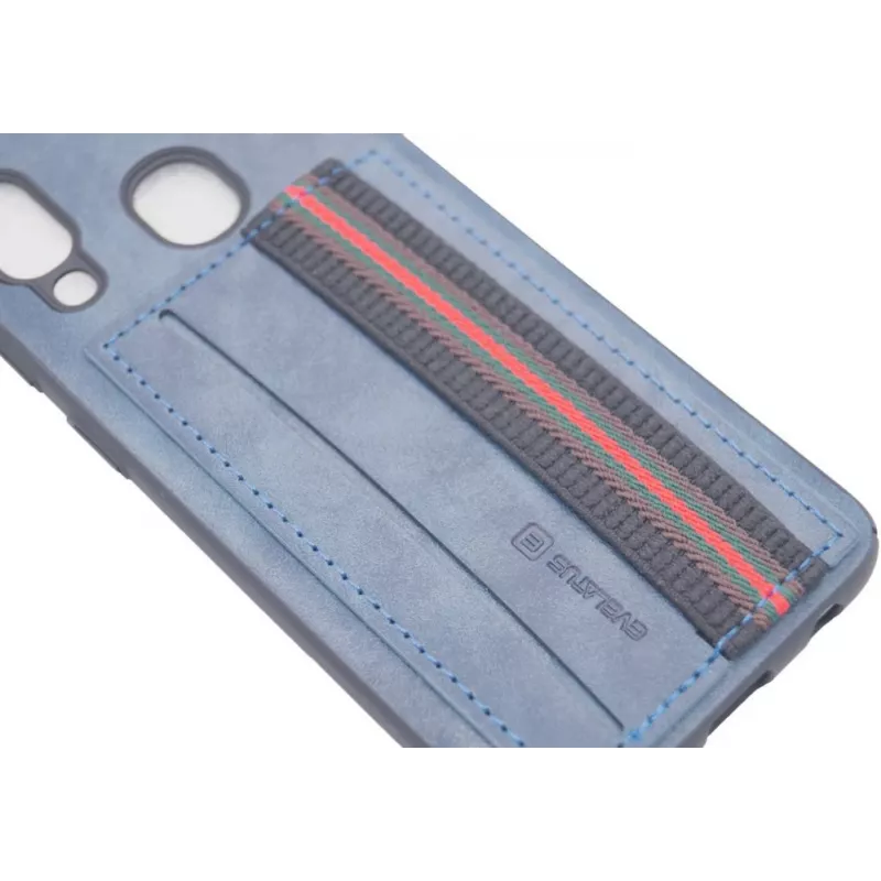 Evelatus Samsung Galaxy A40 Cubit blauwe back cover