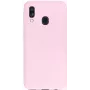 Evelatus Samsung Galaxy A40 nano siliconen hoesje soft touch TPU beige