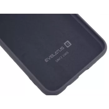 Evelatus Samsung Galaxy A40 nano-siliconen hoesje soft touch TPU zwart