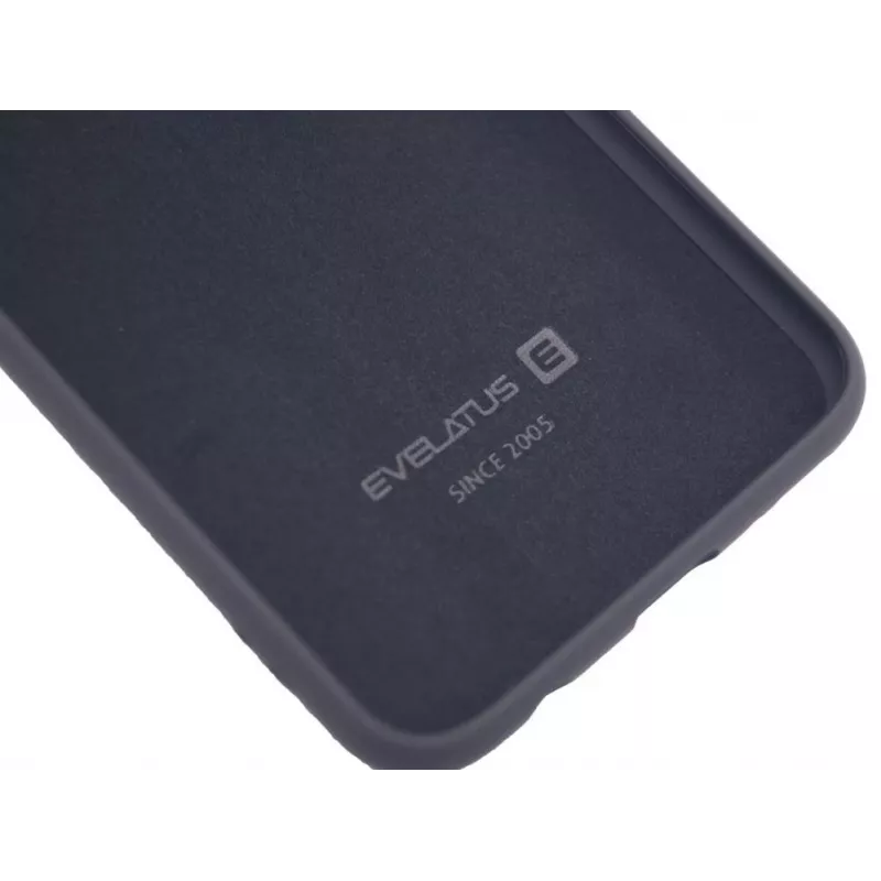 Evelatus Samsung Galaxy A40 nano-siliconen hoesje soft touch TPU zwart